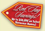 save big on selected homes