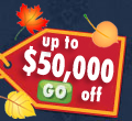 homes over $50,000 off