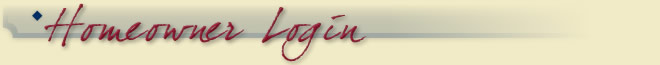 homeowner login