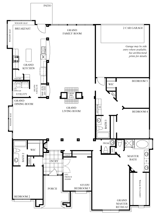 New Home Floor Plans - Pinehurst