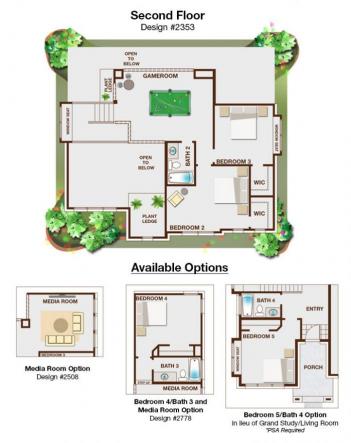 Second Floor and Options