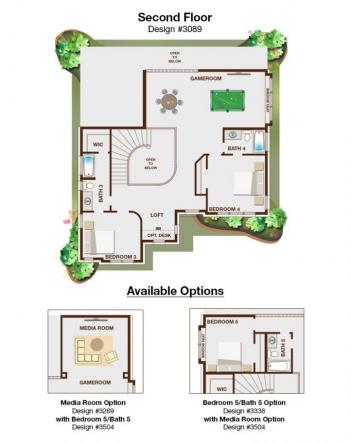 Second Floor and Options