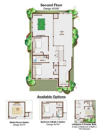 Second Floor and Options