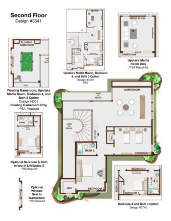 Second Floor and Options