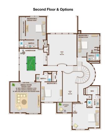 Second Floor and Options