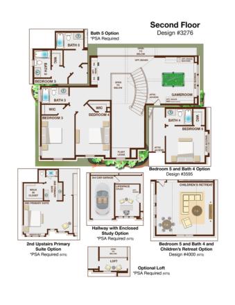 Second Floor and Options