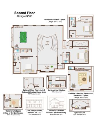 Second Floor and Options