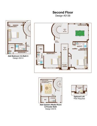 Second Floor and Options