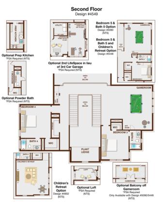 Second Floor and Options